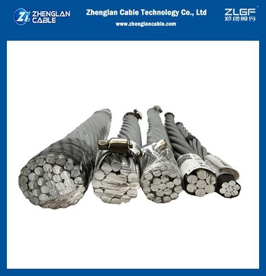 Circular Stranded Aluminum Alloy Conductor wire BS EN 50182 certified, ideal for use  in overhead power line systems