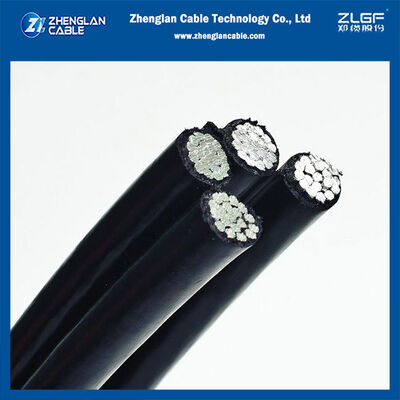 0.6/1KV SANS1418-1 Aerial Bundled Cable with Aluminium Alloy Supporting Core Overhead Insulated Cable