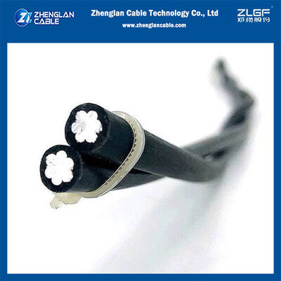 2x16mm2 XLPE Insulated Aerial Bundled Cable ABC Overhead Insulated Cable SANS 1418 Preassembled cable