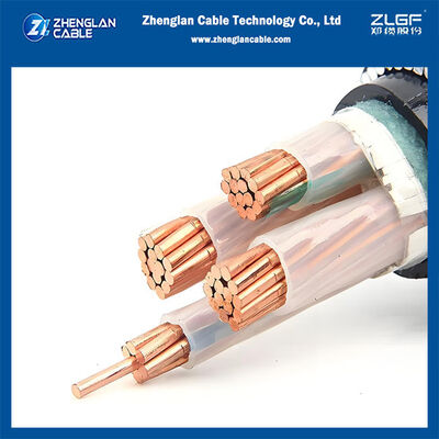 4x25mm2 Copper Conductor Low Voltage Power Cable IEC60502-1 XLPE Insulated PVC Sheathed Unarmored