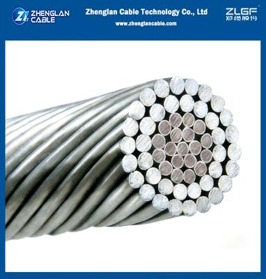 200mm2 Bare ACSR Panther Conductor Aluminum Conductor Steel  Reinforced AL: 30/3.0 ST: 7/3.0 BS215