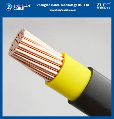 0.6/1kv NYY VV Copper Conductor PVC Insulation Power Cable CU/PVC/PVC 1x185mm2 IEC60502-1