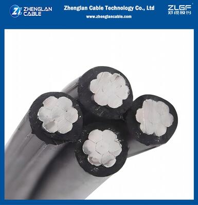 0.6/1kV ABC cable 3x35mm2 AAC/XLPE+1x50mm2AAAC/XLPE – High Tensile Weatherproof Overhead Distribution ABC Cable