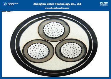 33KV Three Core Aluminum Medium Voltage Power Cables XLPE Insulated PVC Sheathed BS 6622/BS 7835/IEC 60502/VDE 0276