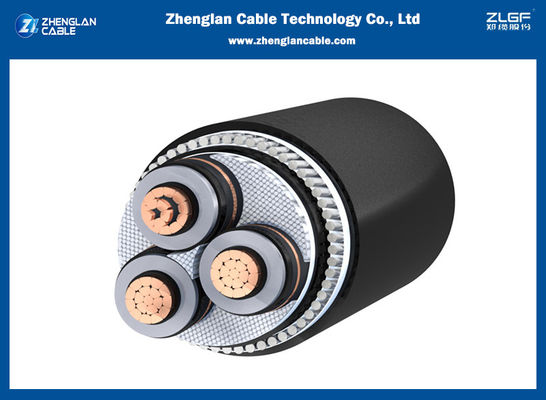 33KV Cu XLPE SWA PE 3x95SQMM Medium Voltage Power Cables