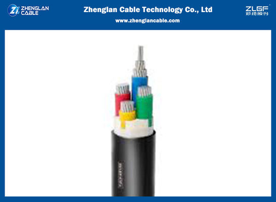 0.6/1KV Multi Core STA Armored Copper Cable 4x120sqmm ISO 14001 2005
