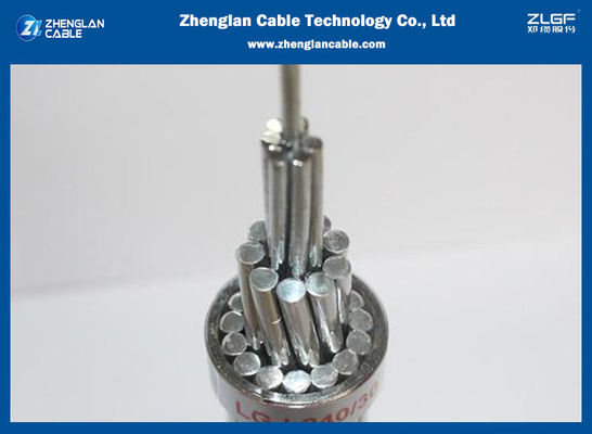 Bare ACSR Conductor Wire 210/35sqmm (AL-26/3.2mm St-7/2.49mm) EN50182