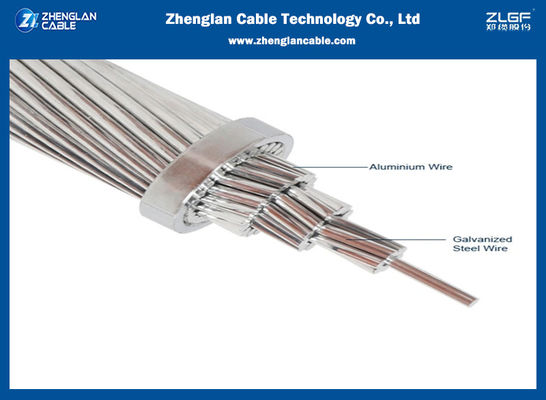 ACSR Aluminum Conductor Steel Reinforced Single Core Hard Conductor Overhead Multicore