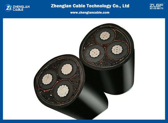 6.35/11kv Tripolar Aluminium Armored Cable 3x70mm2 IEC60502-2 Armoured Power Cable