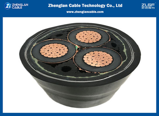 Steel Tape Armored XLPE Insulated Power Cable PVC Sheathed Electric 26/ 25 KV 3 Core 240sqmm