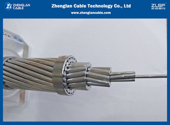 Bare ACSR Conductor 70/12sqmm With Or Without Grease Alumium Conductor Steel Reinforced