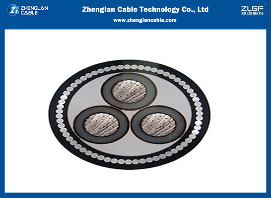 12.7/22(24)KV 3Cx185sqmm Multi XLPE Insulation Cable 12/20(24)KV IEC60502-2