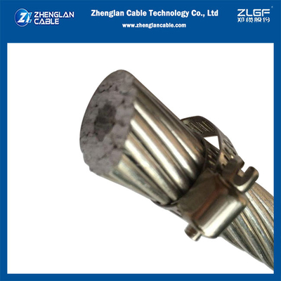 ACSR 2AWG Overhead Bare Aluminum Conductor With Steel Reinforced ASTM232/232M