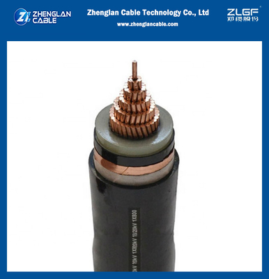 XLPE / PVC Insulated LZSH Jacket Armoured Power Cable Three