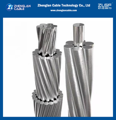 Overhead Bare Aluminum Conductor AAC 700 AWG 2.72mm Overhead Transmission Line