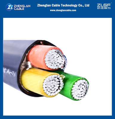 1kv Pvc Insulated LV Aluminum Power Cable Flame Retardant Sheathed 4x35mm2