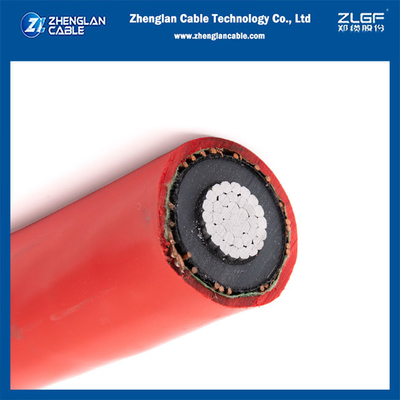 18kV Unarmored Flame Retardant Aluminum Cable Al 1x300/16mm2  IEC60502-2