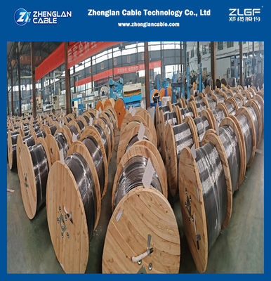 Stranded Compacted Circular 15KV 25KV 35KV Rated Voltage Phase Conductor Circular Stranded Rounded ...