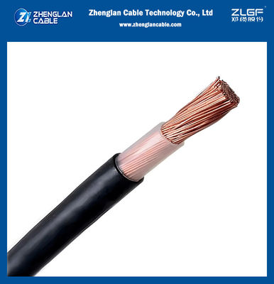 Flexible PVC Jacketed RV-K Cable 0.6/1KV For Circular Conductor Shape ...